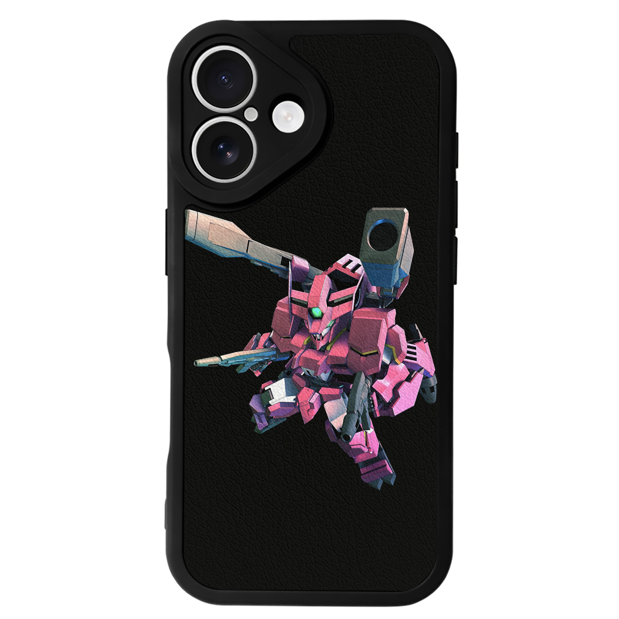 （画像用） 機動戦士ガンダム Mobile Suit Gundam 【iPhone 16シリーズ対応】シリコンスマホケース（レザー調） 材質：シリコン